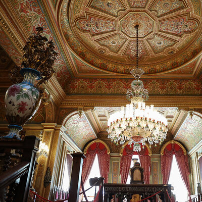 158 yıllık Beylerbeyi Sarayı drone ile görüntülendi