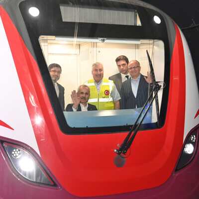 Türkiye'nin en hızlı metrosunda sona doğru