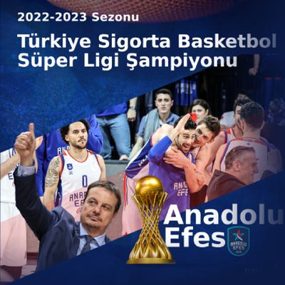 Şampiyonluk Anadolu Efes'in!