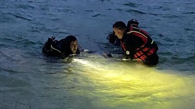 Baraj gölüne aracıyla düşen kişi öldü