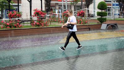 Gök gürültülü sağanak yağış uyarısı!