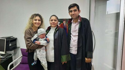 "Yılan bebek" davasında karar! Babanın talebi kabul edilmedi
