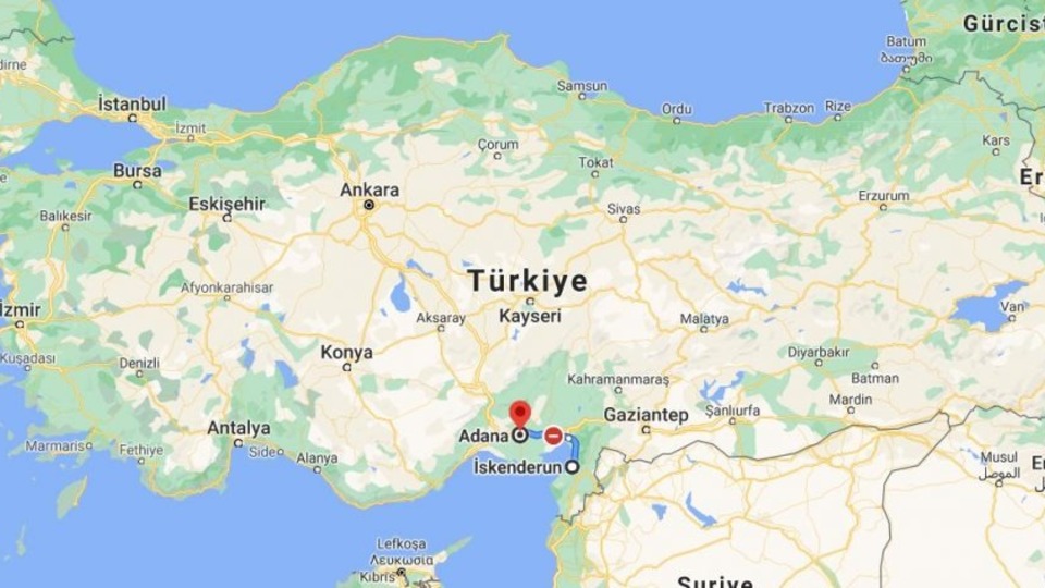 Adana İskenderun arası kaç km?
