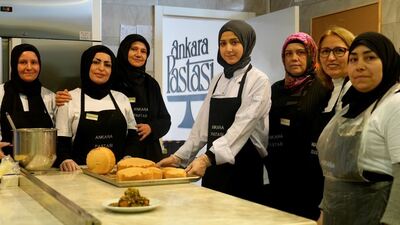 Kadınların büyük başarısı: Glütensiz Ankara Pastası