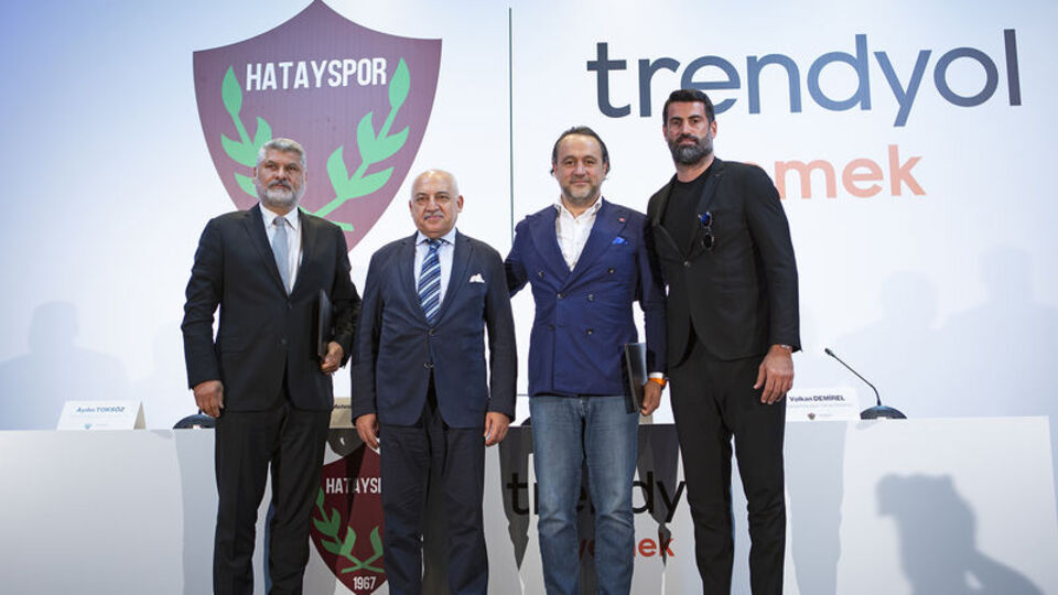 Trendyol Yemek'ten Hatayspor'a büyük destek