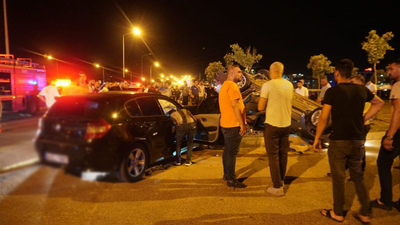 Siirt'te iki otomobil çarpıştı: 1 ölü, 4 yaralı