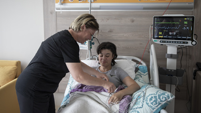 "Mavi bebek hastalığı"ndan 18 yaşında kurtuldu