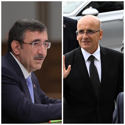 Cumhurbaşkanı Yardımcısı Yılmaz ve Bakan Şimşek BAE'de