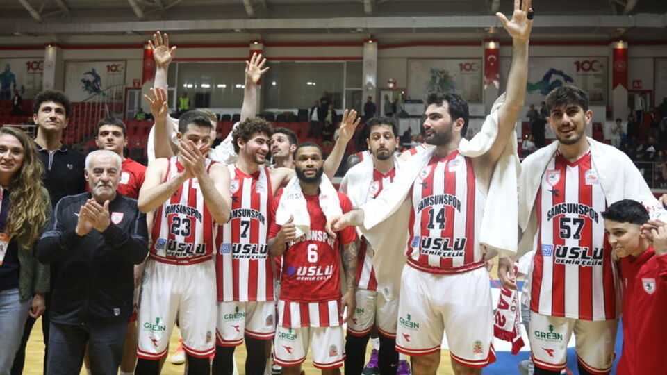 Samsunspor Basketbol, Süper Lig'e yükseldi!