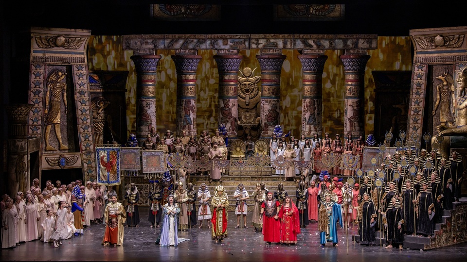 İstanbul Opera Festivali "Aida" operası ile sona erdi