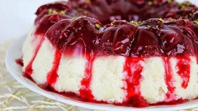 Vişneli irmik tatlısı tarifi