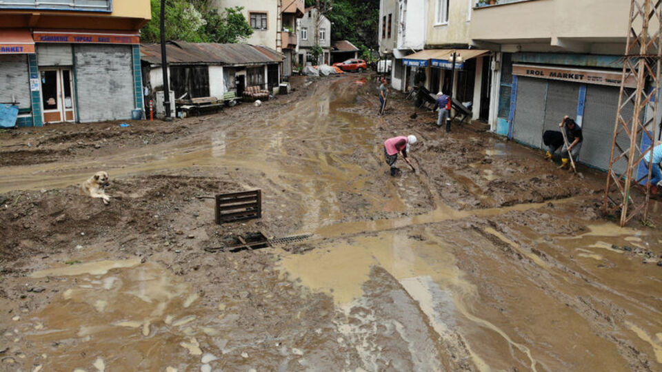 Giresun'daki sel felaketinde 1 kişi kayıp!