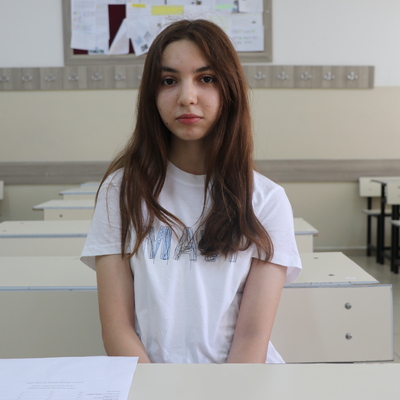 Depreme rağmen LGS'den tam puan aldı