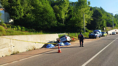 Bayram tatili yolunda feci kaza! Aynı aileden 3 kişi öldü