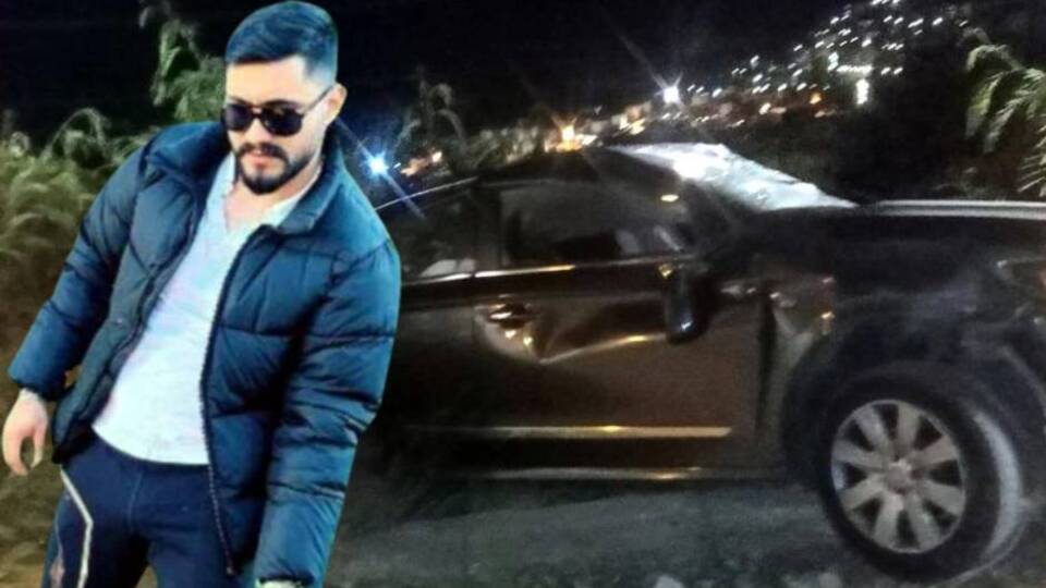 İstinat duvarından düşen otomobilin sürücüsü öldü