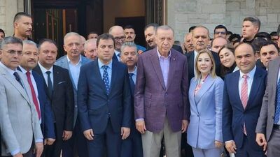 Cumhurbaşkanı Erdoğan bayram namazını Muğla'da kıldı