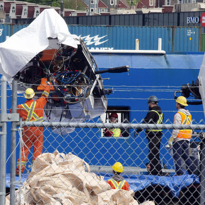 Titan'ın karaya çıkarılan parçalarında insan kalıntıları bulundu