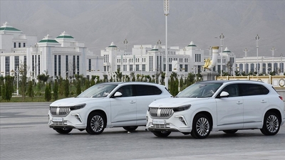 Togg, Türkmenistan'a teslim edildi