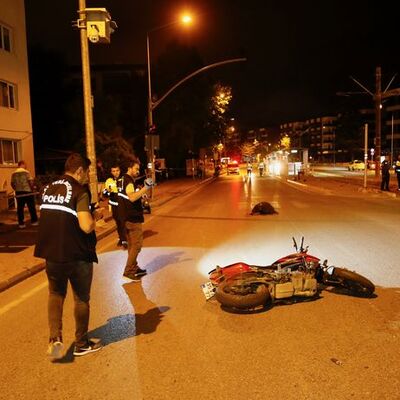 18 yaşındaki genç kız motosiklet kurbanı!