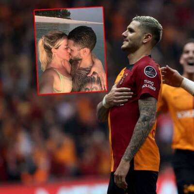 Icardi açıklaması: İstanbul'da mutlu