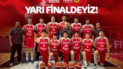 Millilerimiz, U19 Dünya Kupası'nda yarı finalde!