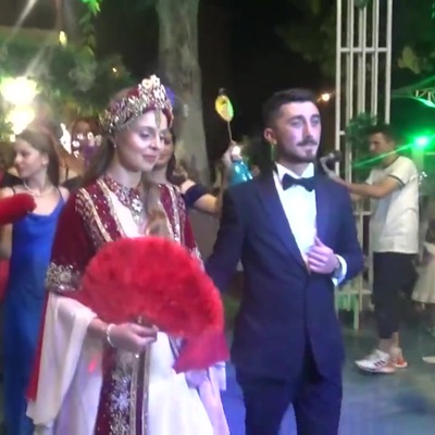 Polonyalı geline Amasya'da Türk usulü düğün