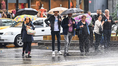 Bu iller için yağmur uyarısı