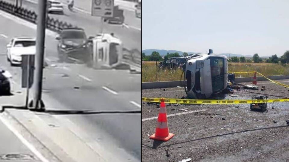 Konya'da 2 ayrı kaza: 2 ölü, 9 yaralı