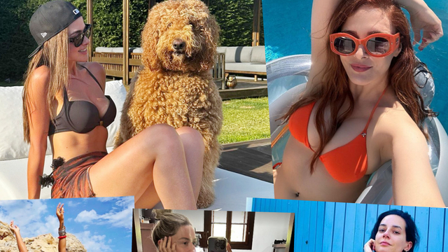 Ünlülerden tatil pozları