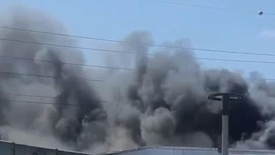 İstanbul'da fabrika yangını!