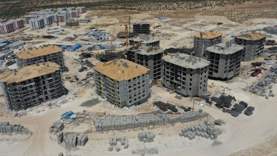 TOKİ paylaştı! Kaba inşaatları bitti
