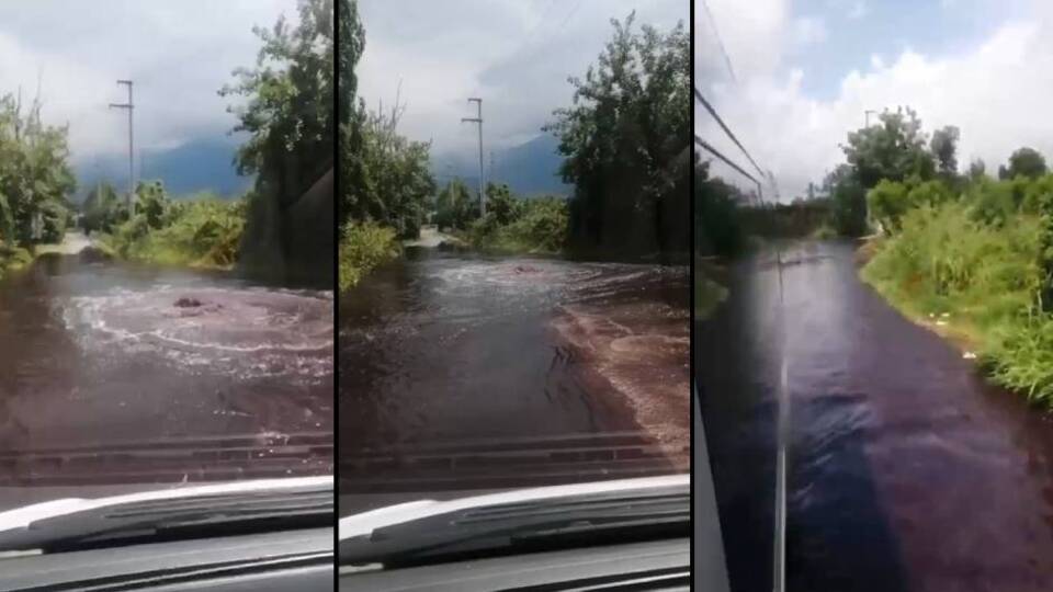 Rögardan taşan suda "zehirli atık" iddiası!