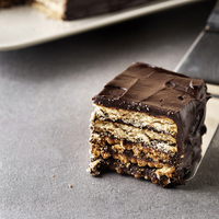 Pudingli bisküvili pasta tarifi