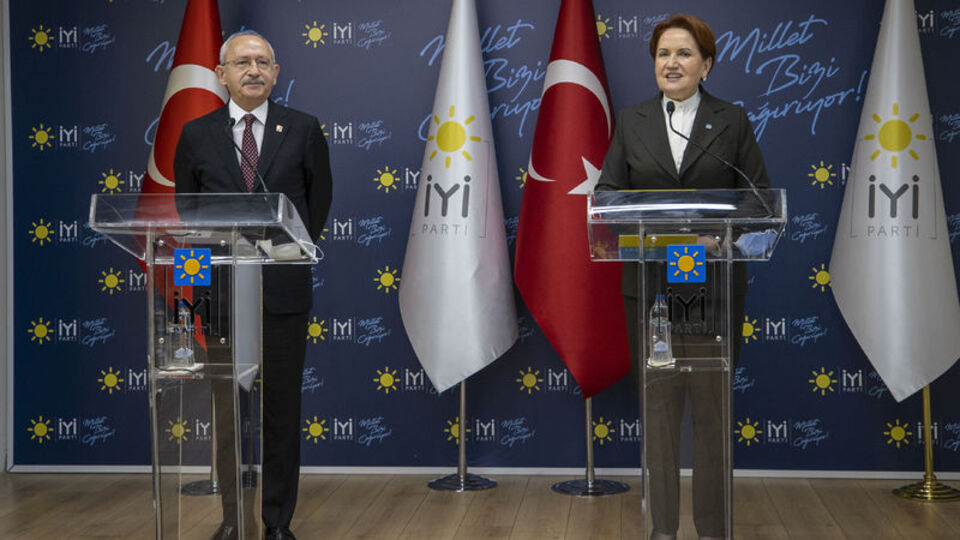Kılıçdaroğlu, Akşener ile görüştü