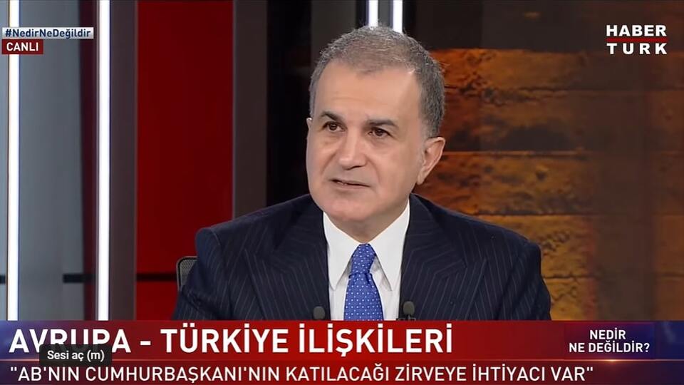 Ömer Çelik'ten Habertürk'e açıklamalar