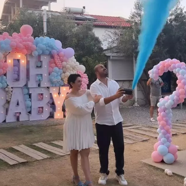 Bebeklerinin cinsiyetini duyurdular