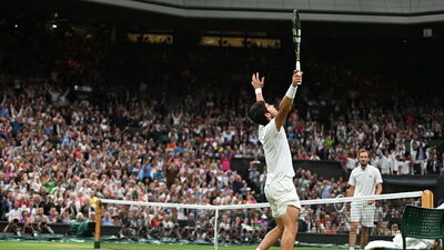 Tek erkeklerde finalistler belli oldu