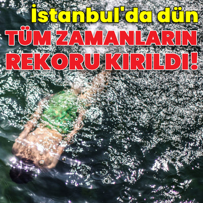 Tüm zamanların rekoru!