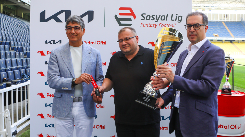 Petrol Ofisi Sosyal Lig ödül töreni gerçekleştirildi