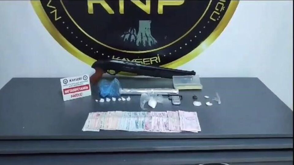 Kayseri'de uyuşturucu operasyonu: 16 gözaltı