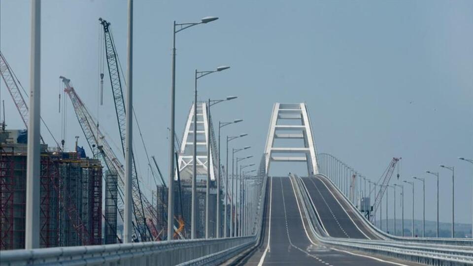 Kırım köprüsü araç trafiğine kapatıldı