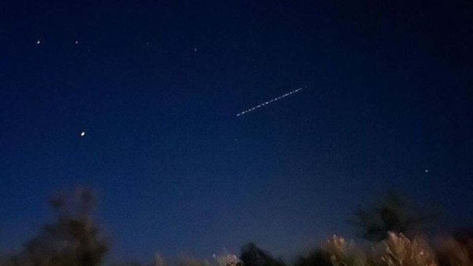 Starlink Isparta'da görüldü