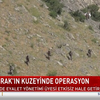 TSK'dan Irak'ın kuzeyinde operasyon