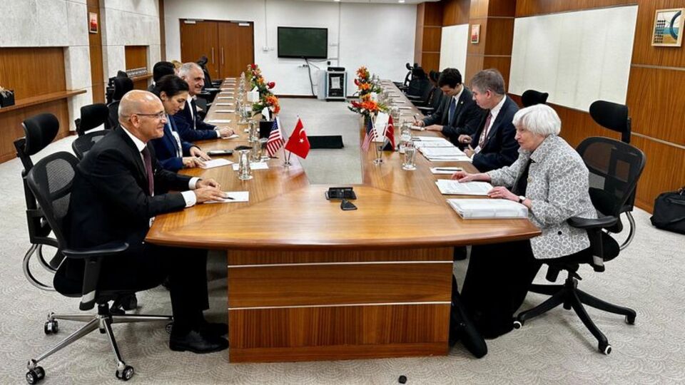 Şimşek, Yellen ile görüştü