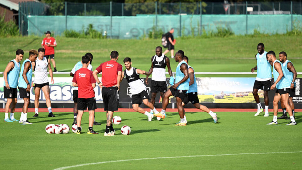 Beşiktaş hazırlıklarını sürdürdü