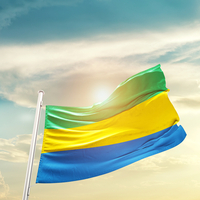 Gabon başkenti, bayrağı, nüfusu