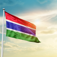 Gambiya başkenti, bayrağı, nüfusu