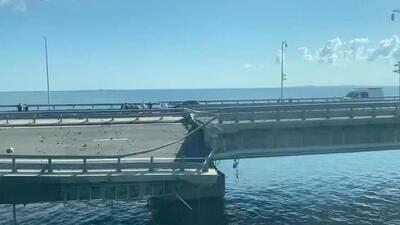 Ukrayna Savaşı: Rusya, Kerç Köprüsü'nün kısmen açıldığını duyurdu