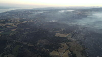 Yangınları söndürme çalışmaları sürüyor