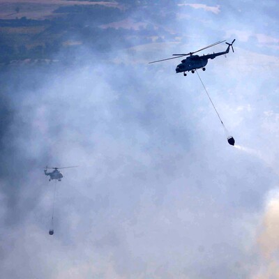 Çanakkale'deki orman yangını kontrol altında